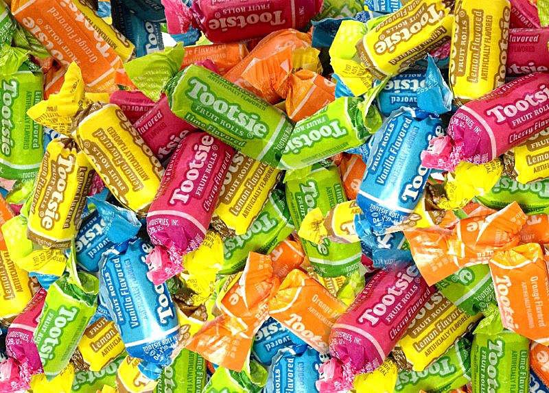 flavored tootsie roll
